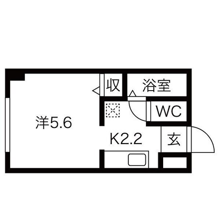 エルム桑園の物件間取画像